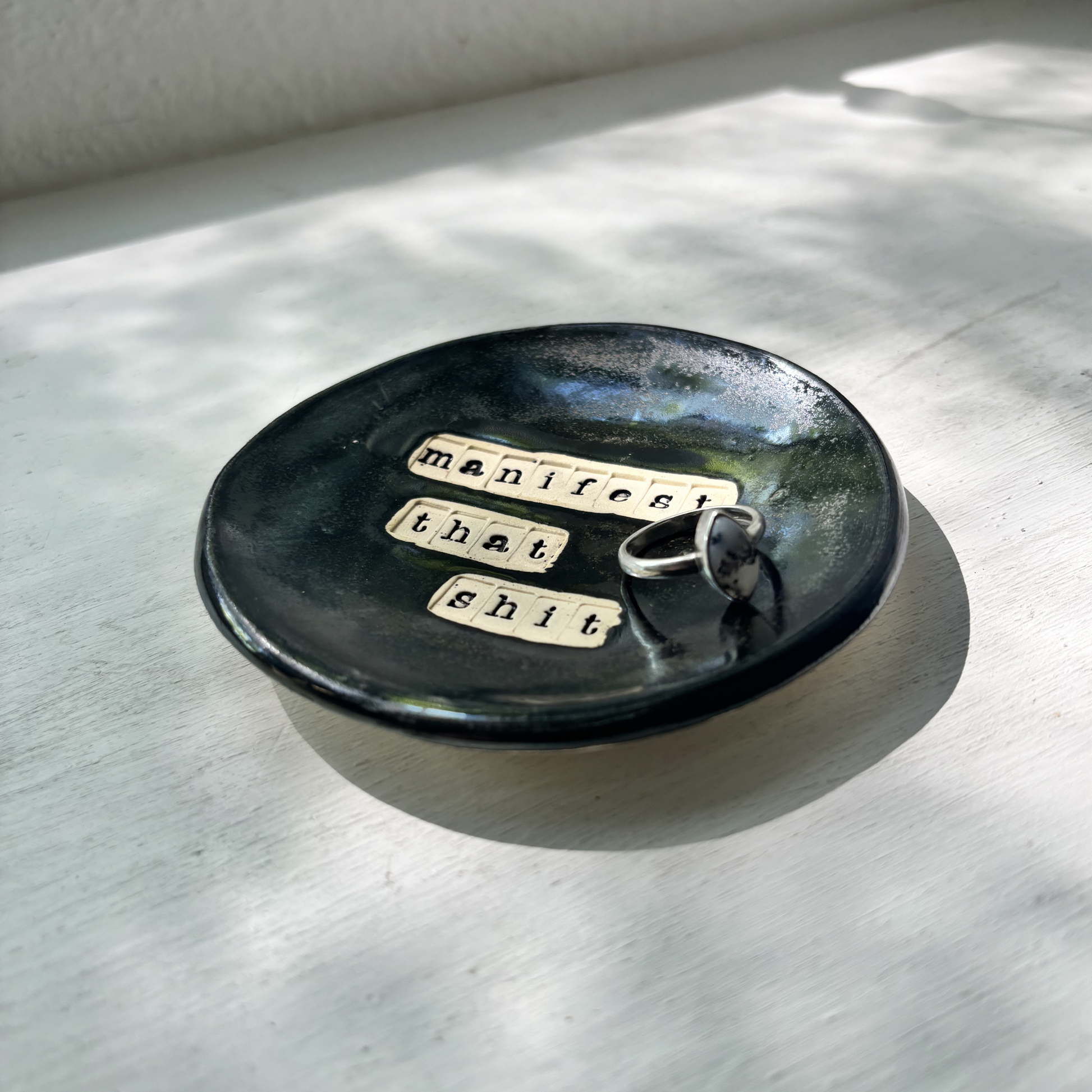 Manifest That Shit- Trinket Tray