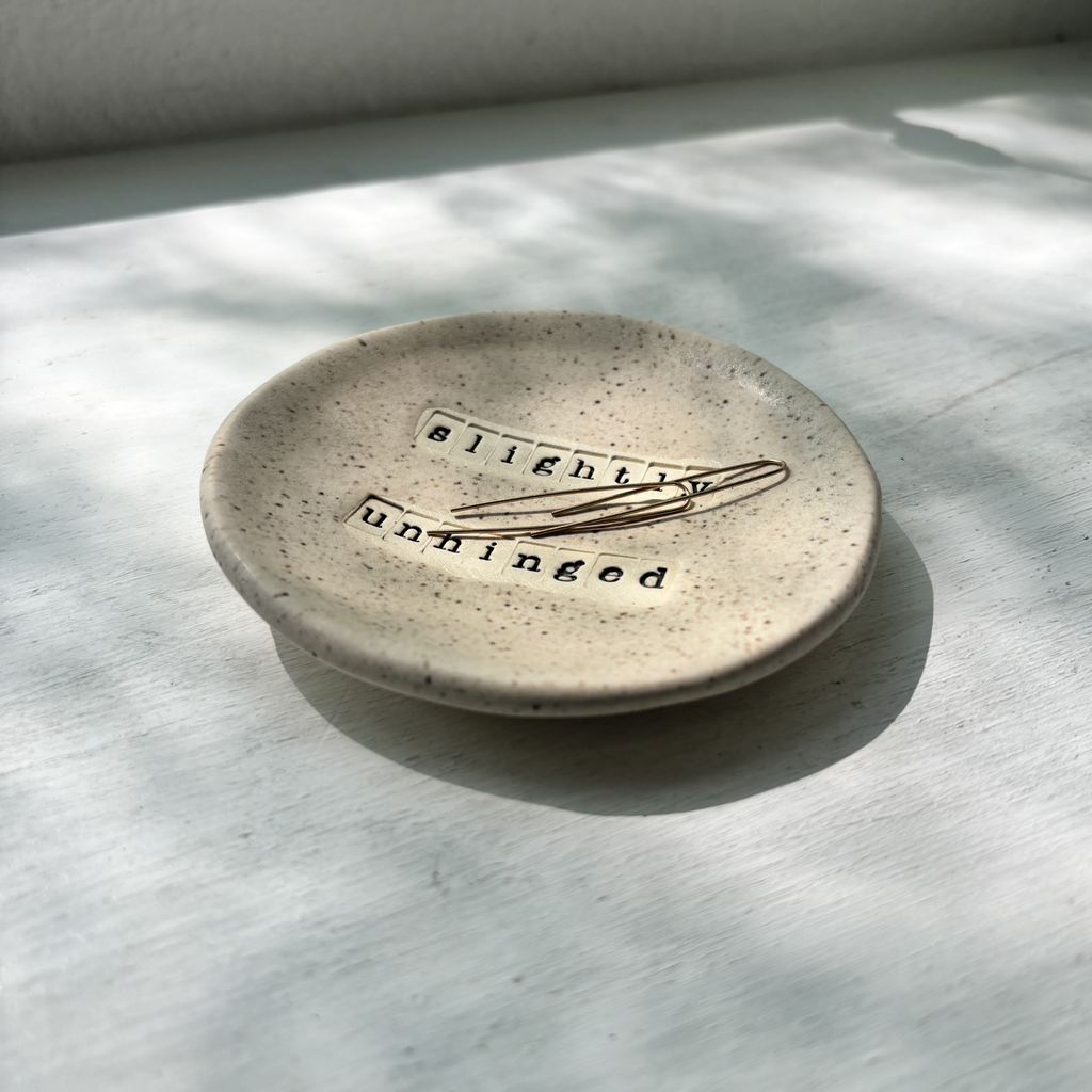 Slightly Unhinged - Trinket Tray