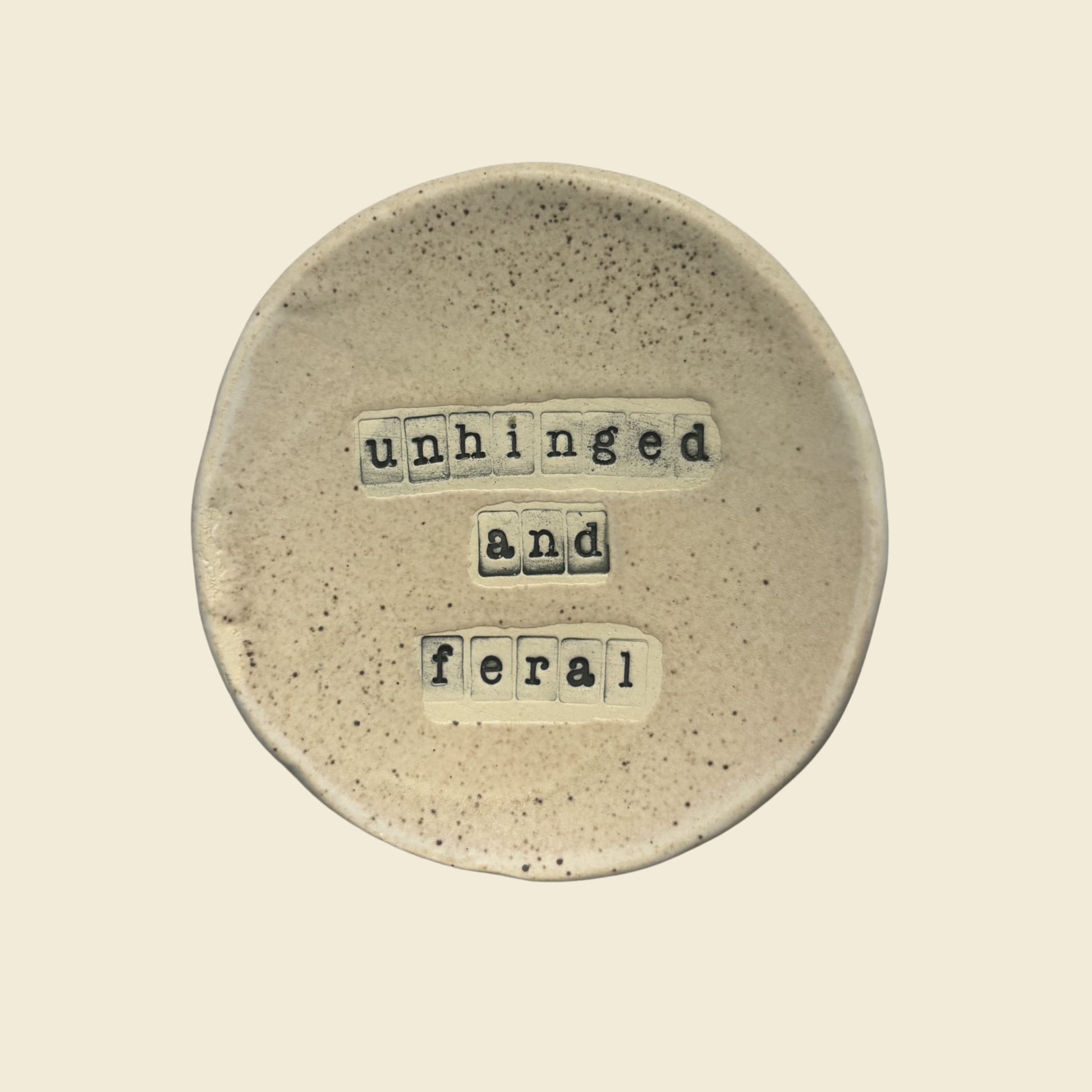 Unhinged & Feral - Trinket Tray