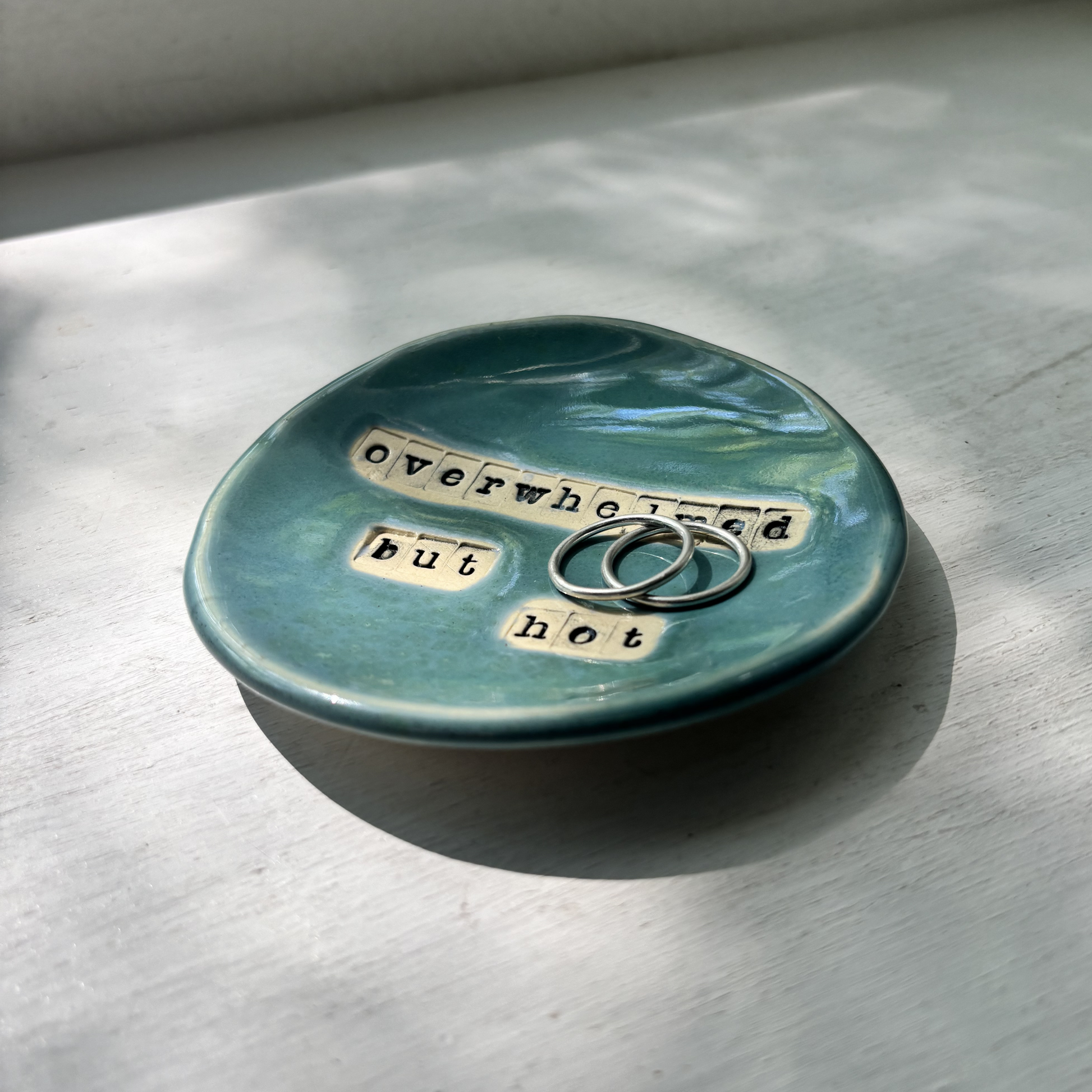 Overwhelmed- Trinket Tray
