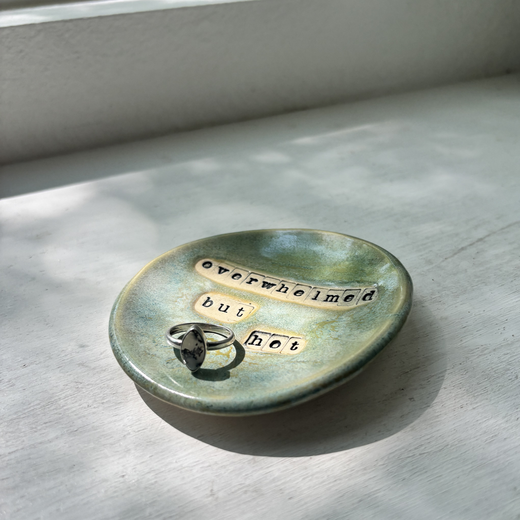 Overwhelmed- Trinket Tray