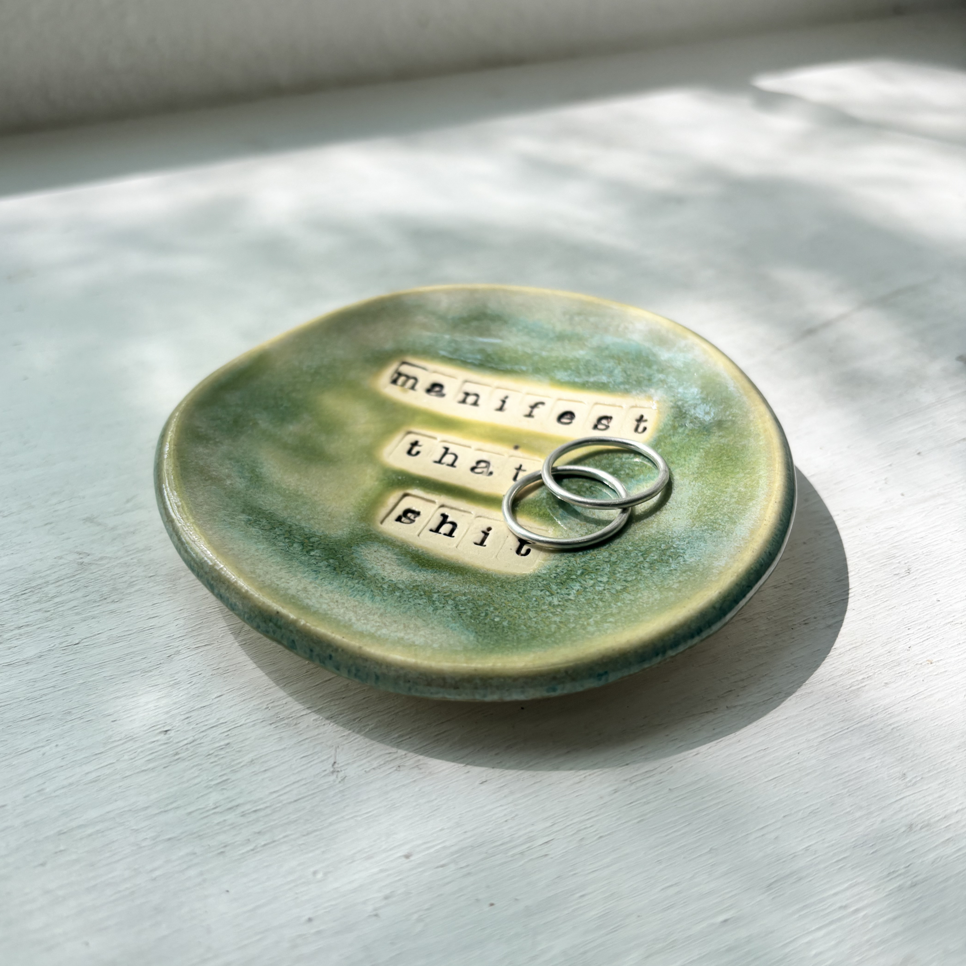 Manifest That Shit- Trinket Tray